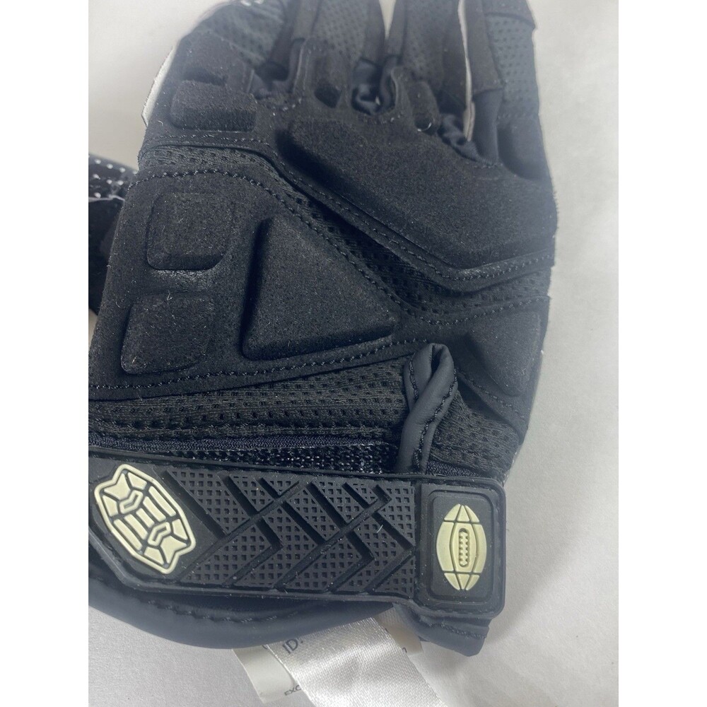 Football Receiver Gloves Seibertron G.A.R.G. 2.0 Youth Small  Black Grip Tack - Picture 5 of 9